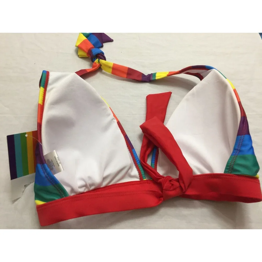 NWOT WOMENS SWIM BRA SIZE L